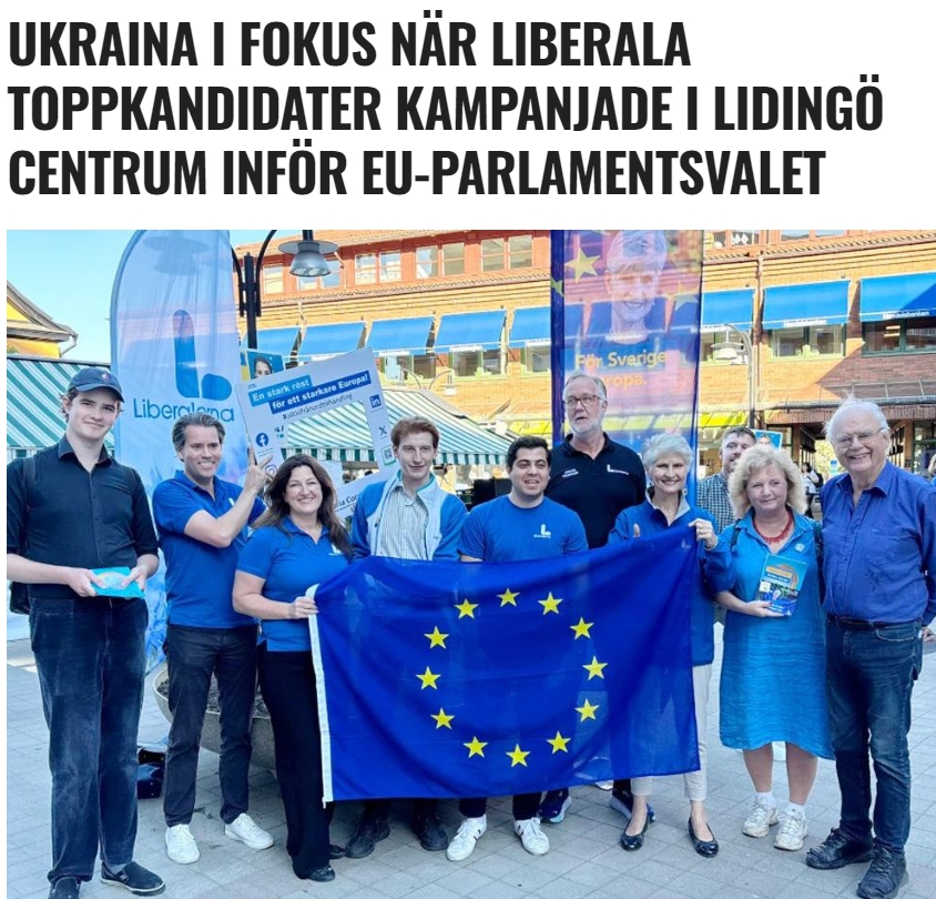 Anna Maria Corazza Bildt. Ukrainas sak är vår i europavalet